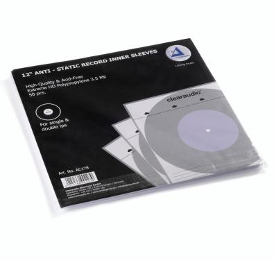 12" Anti - Static Rerocd Inner Sleeves