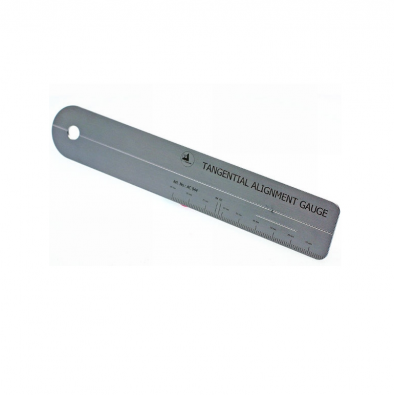 Tangential alignment gauge