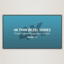 4K Thin Bezel Series 16:9 92" Cinema White