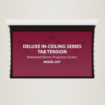 Deluxe In Ceiling Tab Tension 16:9 165" Diagonal Cinema White Micro Perf