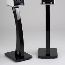 Speaker stand Black Matte Single