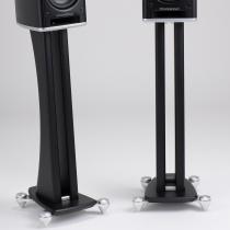 Speaker stand Black Twin